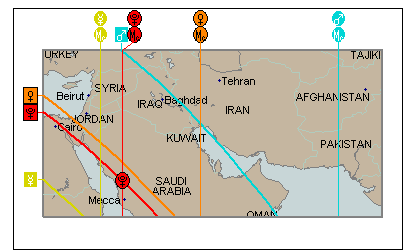 George W Bush: Astro Geography - Middle East