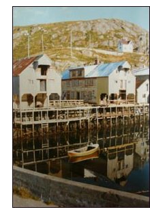 The abandoned village in the Lofoten Islands