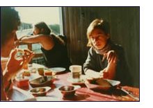 Breakfast in the abandoned village